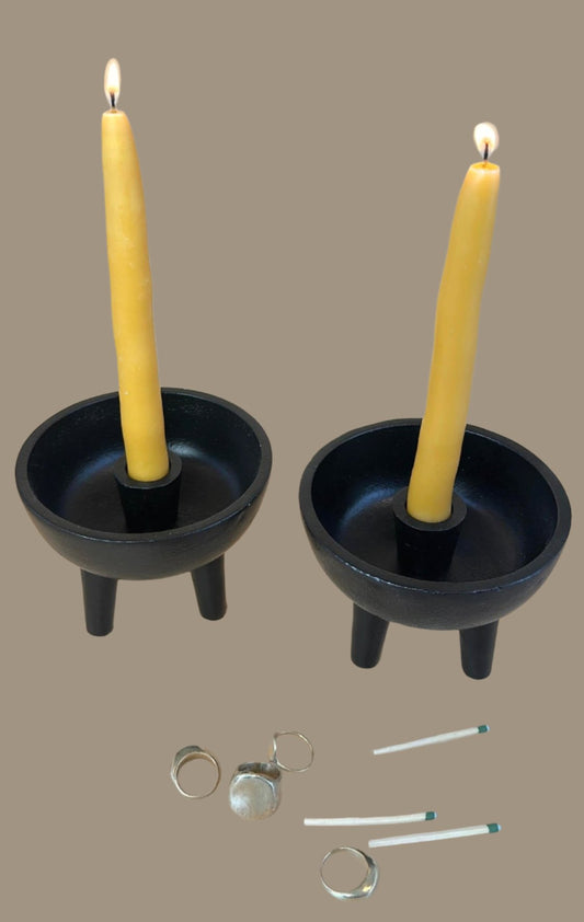 Ritual candle holder